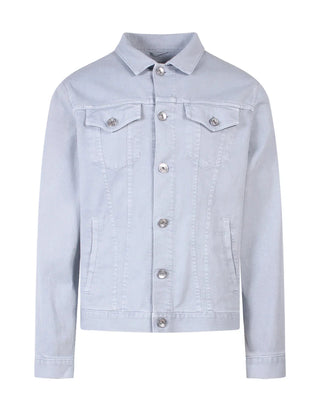 Brunello Cucinelli Light Wash Cotton Denim Jacket