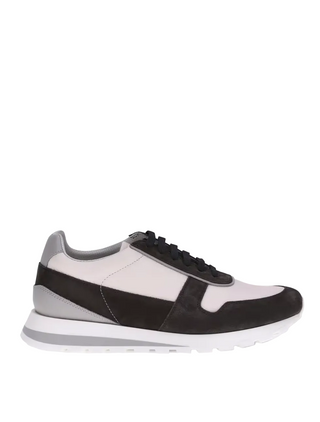 Brunello Cucinelli Leather Sneakers In Multicolor