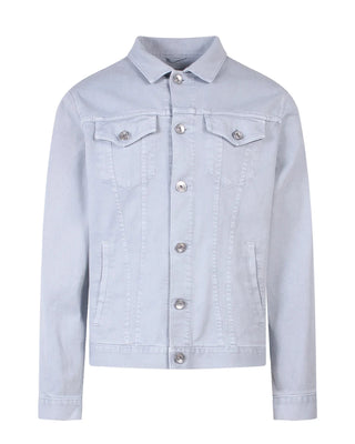 Brunello Cucinelli Light Wash Cotton Denim Jacket