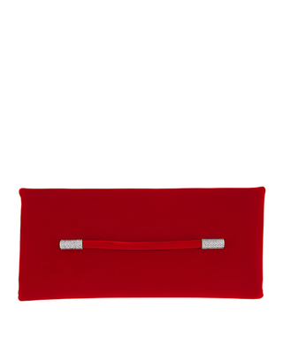 Tom Ford Velvet Clutch with Crystal-Embellished Strap