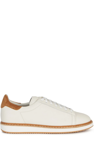 Brunello Cucinelli Lace-Up Sneakers in White