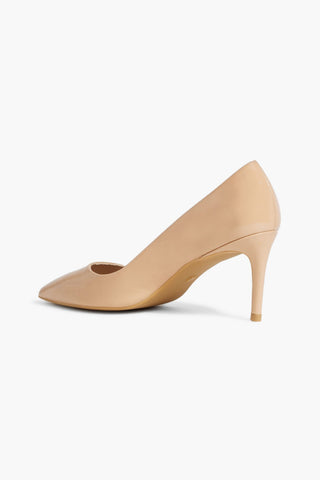 STUART WEITZMAN PATENT-LEATHER PUMPS - Size 7