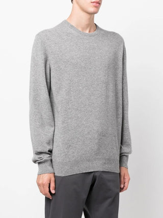 Zegna Melange Fine Knit Crewneck Sweater
