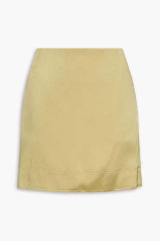 TOTEME SATIN-CREPE MINI SKIRT - Size 40