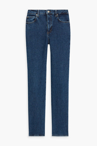 FRAME THE RULER HIGH-RISE STRAIGHT-LEG JEANS - Size 27