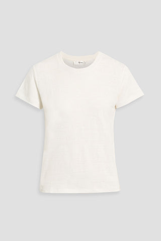 FRAME LINEN-JERSEY T-SHIRT - Size XS