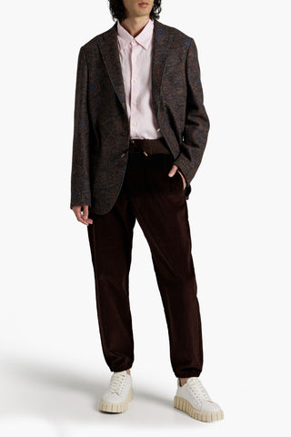 ETRO COTTON-BLEND CORDUROY DRAWSTRING PANTS - Size 46
