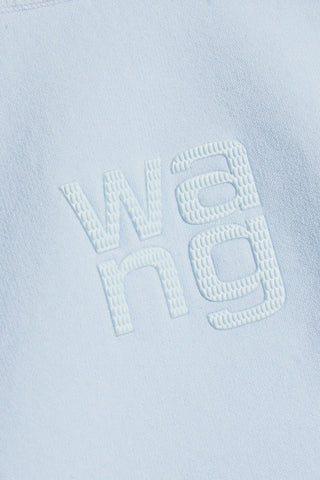 ALEXANDER WANG CROPPED STRETCH-KNIT TURTLENECK TOP - Size XS