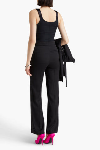 HELMUT LANG RIBBED STRETCH-MODAL JERSEY TANK - Size XXS