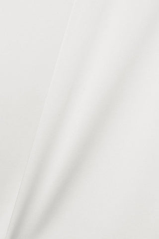 RASARIO STRAPLESS SCALLOPED DUCHESSE-SATIN MAXI DRESS - Size 46