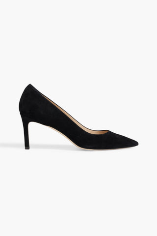 STUART WEITZMAN LEIGH 75 SUEDE PUMPS - Size 8.5