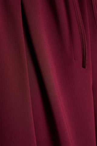 THEORY CREPE WIDE-LEG PANTS - Size 4