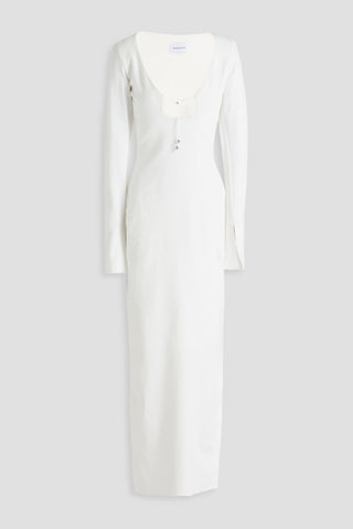 16ARLINGTON SOLARIA STRETCH-JERSEY MAXI DRESS - Size 8