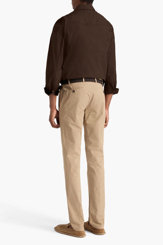 OFFICINE GÉNÉRALE ELOI COTTON-POPLIN SHIRT - Size XL