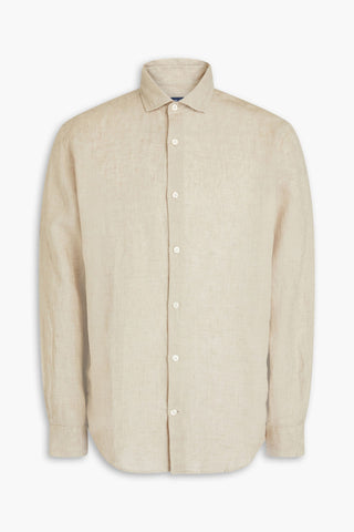 FRESCOBOL CARIOCA ANTONIO LINEN SHIRT - Size XXL