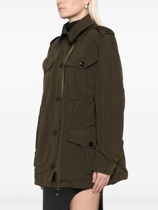 Tom Ford Technical Fabric Multi-Pocket Field Jacket