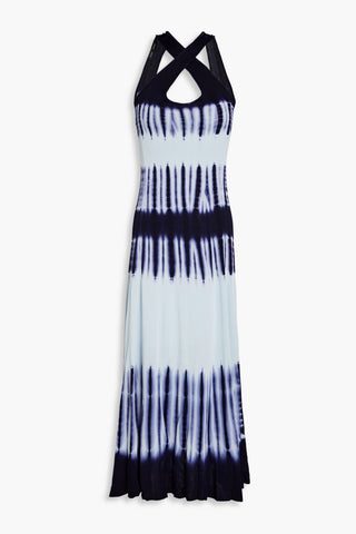 PROENZA SCHOULER TIE-DYED KNITTED MIDI DRESS - Size XS