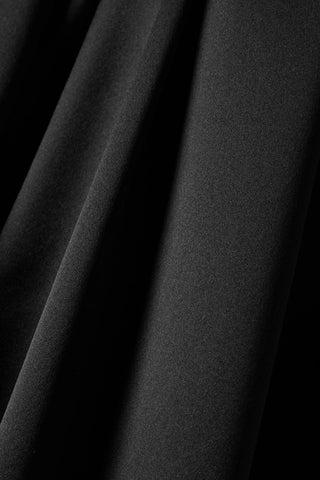 KHAITE SHAZ DRAPED SILK-SATIN DRESS - Size 0
