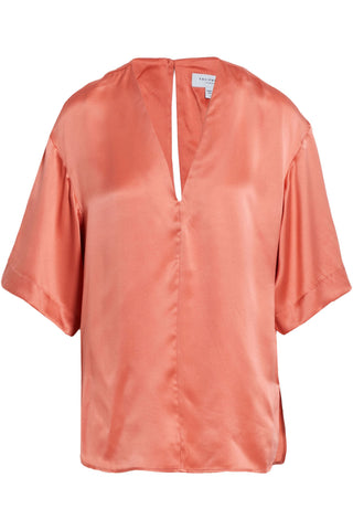 EQUIPMENT AKILAH SILK-SATIN TOP - Size M