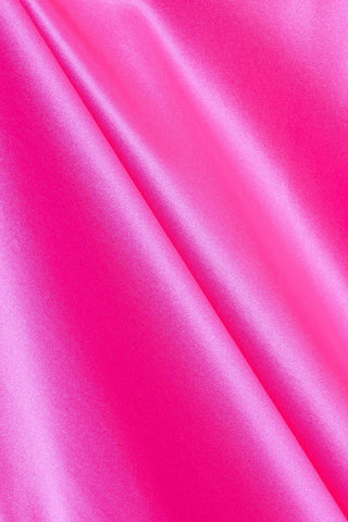 MICHELLE MASON DRAPED CUTOUT SILK-SATIN GOWN - Size 0