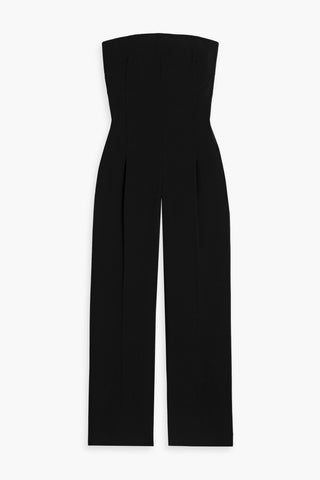 VINCE STRAPLESS CREPE WIDE-LEG JUMPSUIT - Size 6