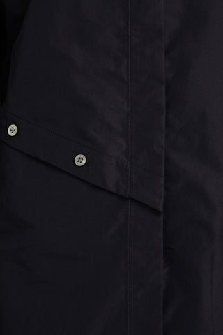 3.1 PHILLIP LIM BUTTON-DETAILED COTTON-BLEND POPLIN SHIRT - Size 4