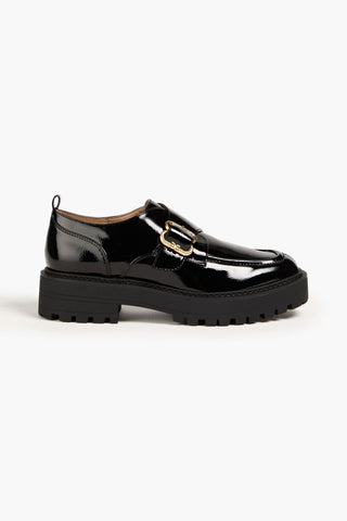 SAM EDELMAN LORA GLOSSED LOAFERS - Size 6.5