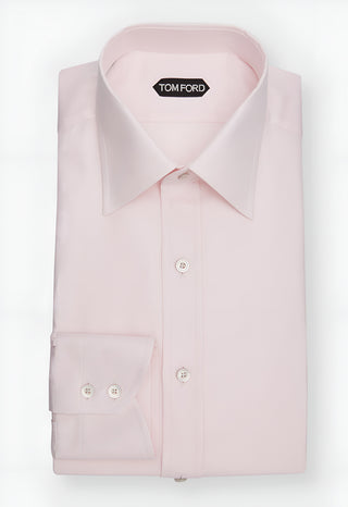 Tom Ford Cotton Point-Collar Button-Front Dress Shirt