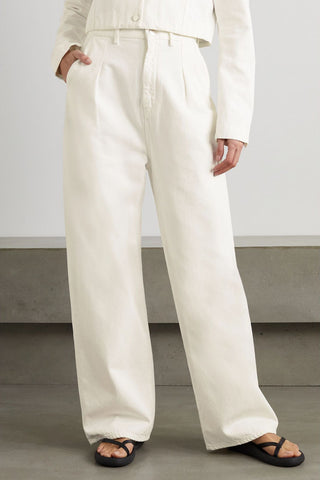 LOULOU STUDIO ATTU HIGH-RISE WIDE-LEG  JEANS - Size 31