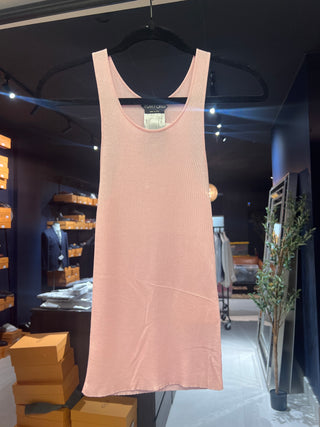 Tom Ford Fine-Knit Sleeveless Sugar Pink Tank Top