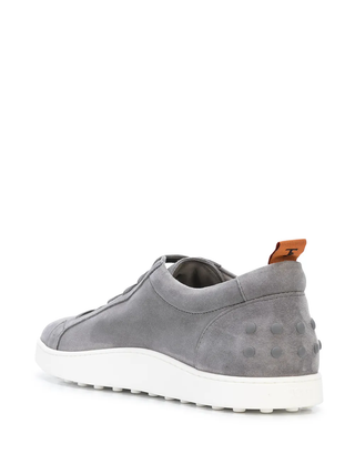 Tods Suede Lace-Up Gommino Sole Sneakers