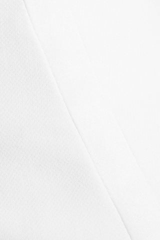 VERONICA BEARD OHEMIA SATIN-TRIMMED CREPE MINI SKIRT - Size 8