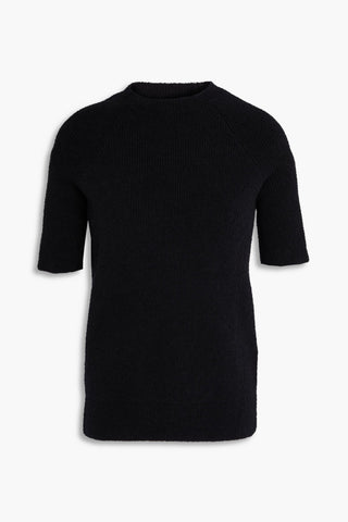 TOTEME BOUCL-KNIT COTTON-BLEND TOP - Size XXS