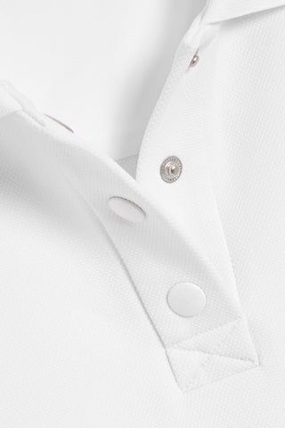 TIBI PIQU POLO SHIRT - Size XL