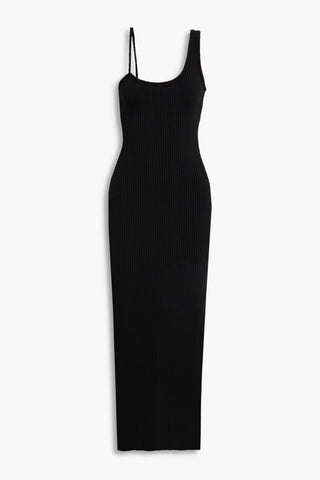 BEC & BRIDGE ANASTASIA RIBBED-KNIT MAXI DRESS - Size 10