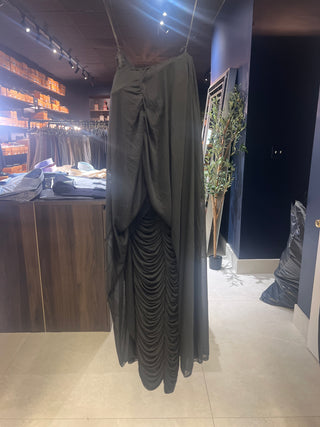 Tom Ford Lightweight Ruched Layered Maxi Skirt