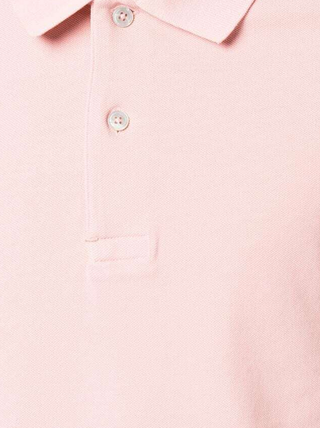 Tom Ford Cotton Pique Polo Shirt in Pink