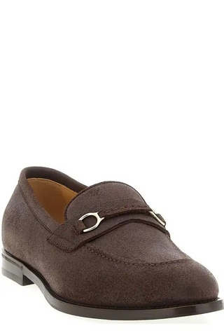 Brunello Cucinelli Mens Slip-on Loafers in Brown
