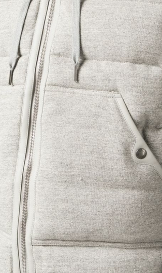 Tom Ford Cotton Melange Hooded Puffer Vest