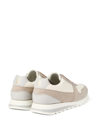 Brunello Cucinelli Mens Sneakers in Off White