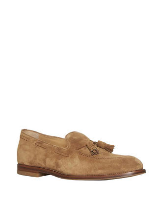 Brunello Cucinelli Mens Loafers in Brown