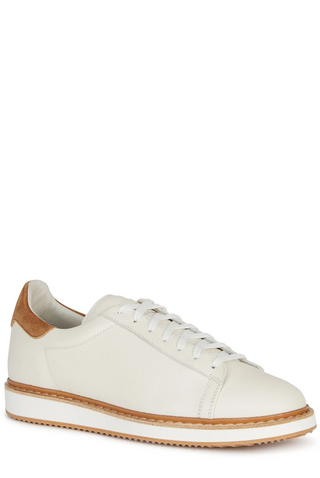 Brunello Cucinelli Lace-Up Sneakers in White