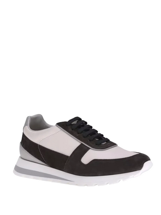 Brunello Cucinelli Leather Sneakers In Multicolor