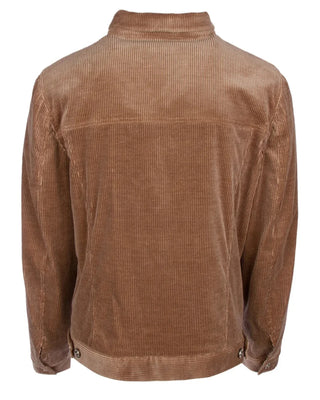 Brunello Cucinelli Corduroy Point-Collar Buttoned Jacket Brown