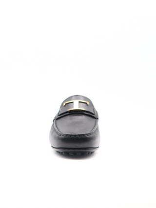 Tods Leather Gommino Driver Shoe with T-Strap