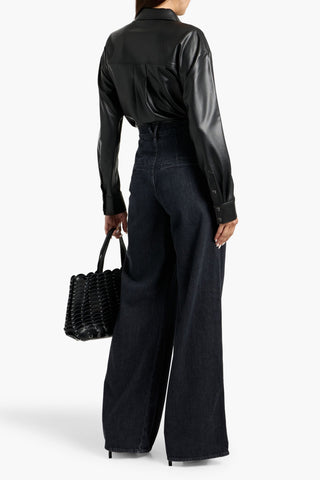 VERONICA BEARD MIA HIGH-RISE WIDE-LEG JEANS - Size 29