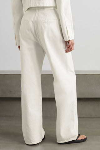 LOULOU STUDIO ATTU HIGH-RISE WIDE-LEG  JEANS - Size 31