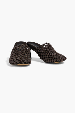 STELLA MCCARTNEY TERRA KNOTTED MULES - Size 39.5