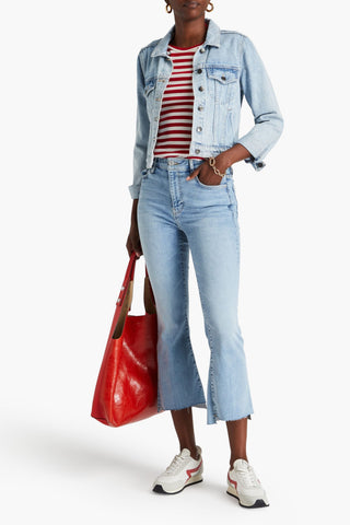 FRAME LE CROP MINI BOOT HIGH-RISE BOOTCUT JEANS - Size 31