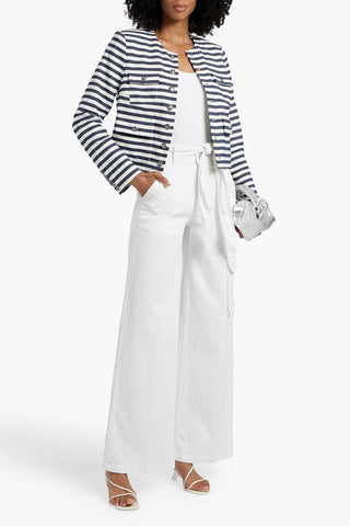 VERONICA BEARD BELISA HIGH-RISE WIDE-LEG JEANS - Size 29